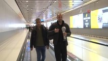 Şampiyon milli bilardocular Semih Saygıner ve Tayfun Taşdemir yurda döndü