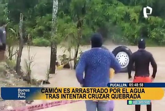 Yurimaguas: lluvias de más de 10 horas activan quebradas e interrumpen tránsito en la carretera