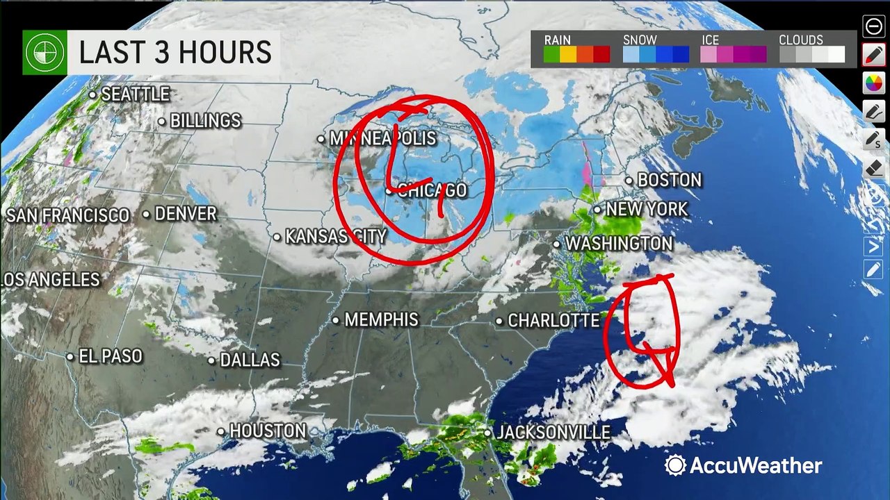 Major winter storms to slam Northeast