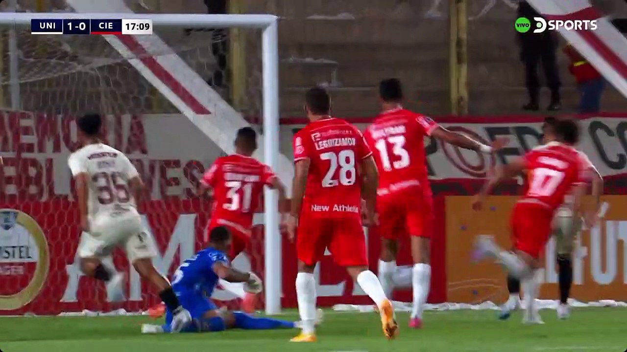 COPA CONMEBOL SUDAMERICANA 2023 - Universitario de Deportes (2-0) Cienciano - FASE PRELIMINAR - PERÚ 2 - PRIMER TIEMPO