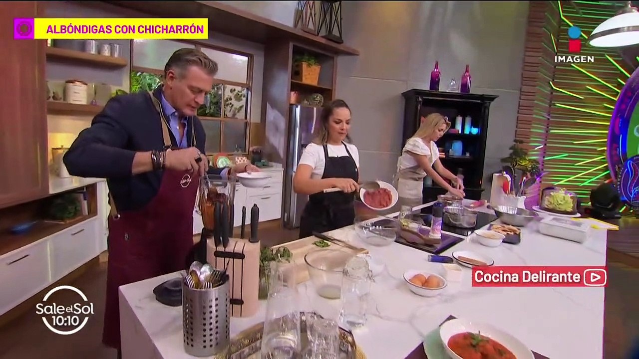 Prepara las más ricas Albóndigas con Chicharrón