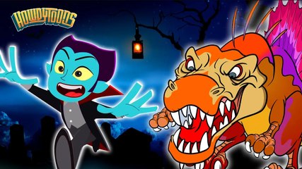 Spooky Halloween & Dinosaur Songs 🎃 | Howdytoons' Fun & Frightening Playlist
