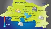 Météo: des orages ce soir,  le retour des éclaircies demain avec un vent d'Ouest/Nord-Ouest