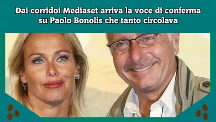 Dai corridoi Mediaset arriva la voce di conferma su Paolo Bonolis che tanto circolava