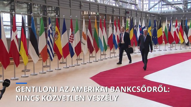 Amerikai bankcsőd: nincs közvetlen veszély az EU gazdasági biztosa szerint