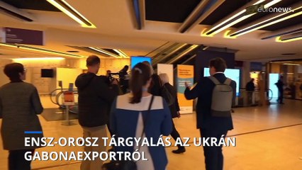 ENSZ-orosz tárgyalás az ukrán gabonaexportról