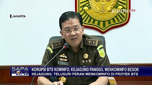 Kejagung Panggil Menkominfo Johnny G Plate untuk Telusuri Peran Pengawasan Anggaran di Proyek BTS