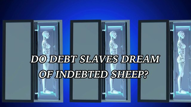 Do debt slaves dream of indebted sheep?