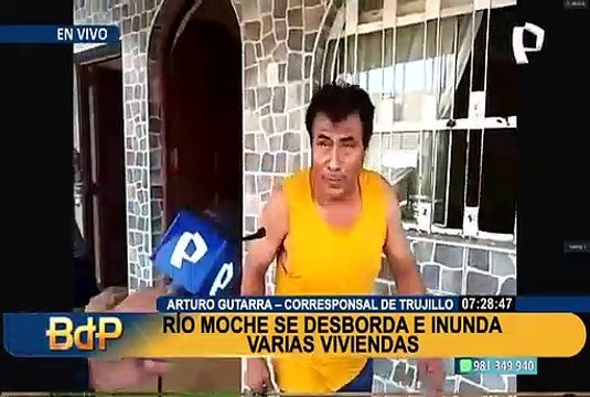 Intensas lluvias en Trujillo: río Moche se desborda y deja a decenas de damnificados