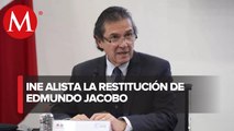 INE alista regreso de Edmundo Jacobo tras frenar destitución del ‘Plan B’