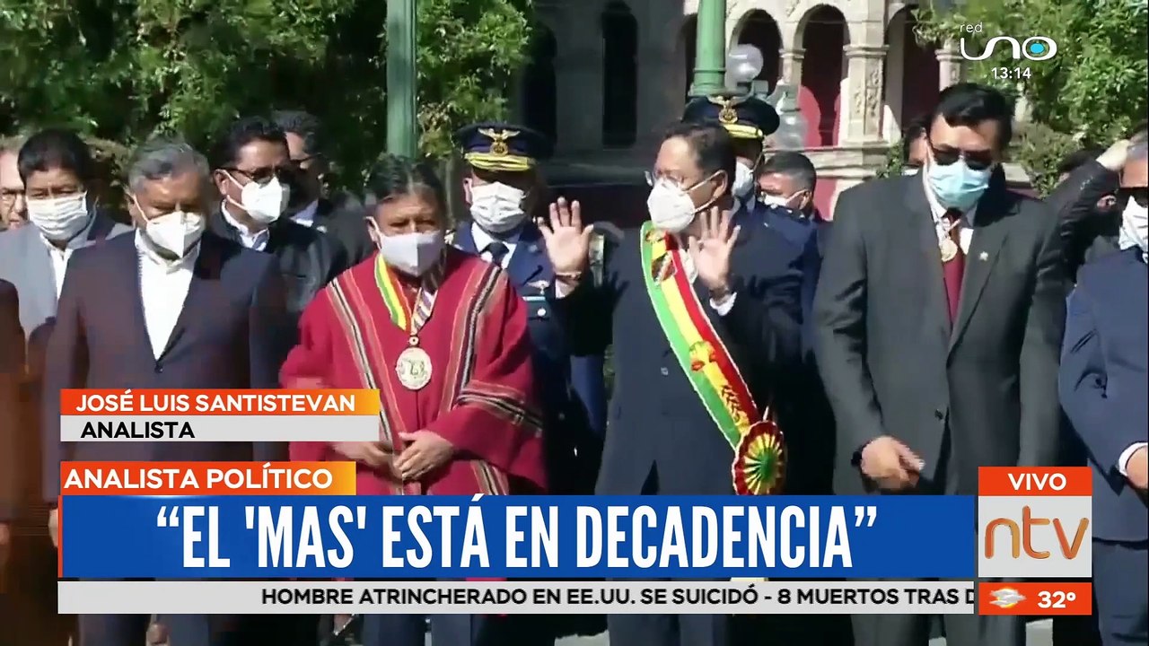 Analista político, José Luis Santistevan, manifiesta que el MAS está en decadencia por la división del partido en dos bandos