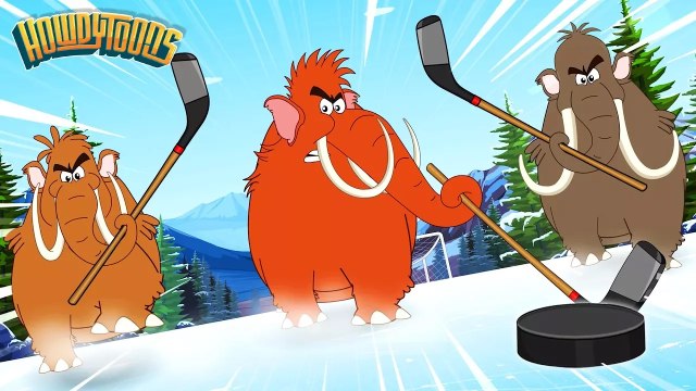 The Woolly Mammoth & More Songs for Kids | Mammoth & Dinosaur Cartoons | Prehistorica by Howdytoons