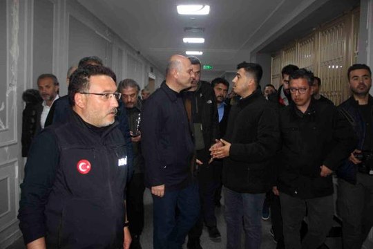 Bakan Soylu, Adıyaman'da koordinasyon toplantısına katıldı