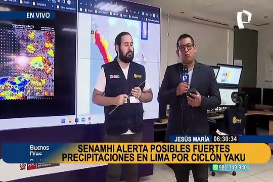 Ciclón Yaku: Senamhi advierte precipitaciones en la costa y sierra del Perú