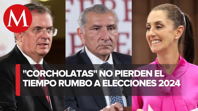 Corcholatas de Morena continúan recorridos por diferentes estados