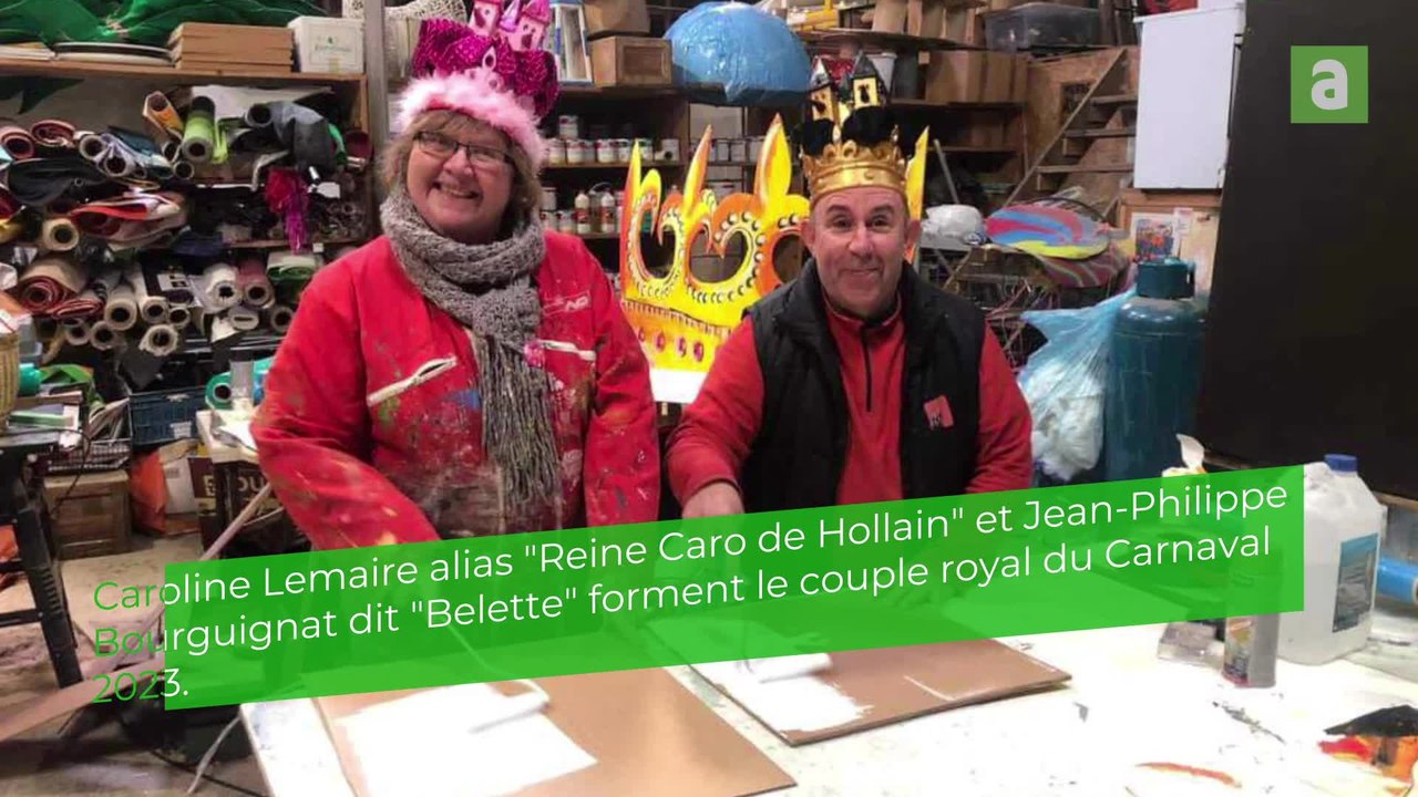 Présentation du Roi et de la Reine du Carnaval de Tournai