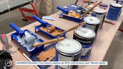 APPRENTISSAGE / Les futurs talents du BTP s'affrontent aux "World Skills"