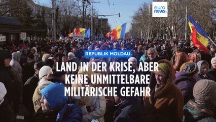 Krise in Moldau: "keine unmittelbare militärische Gefahr"