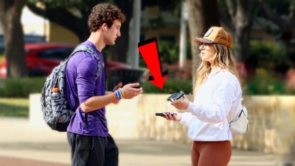 Using 2 Phones To Pick Up Guys...