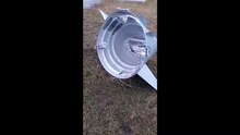 Footage Of The Protection Of The Kinzhal Hypersonic Missile  Fallen In The Territory Of The Russian Federation