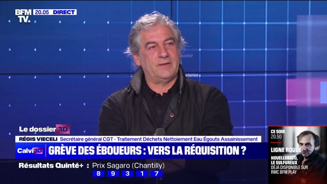 Régis Vieceli (CGT déchets et assainissement): Quand l'usine de stockage est pleine, on envoie des camions pour enfouir les déchets temporairement