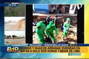 Emergencia en Huaura: Quebrada Andahuasi se activa y genera huaico que arrasó con viviendas