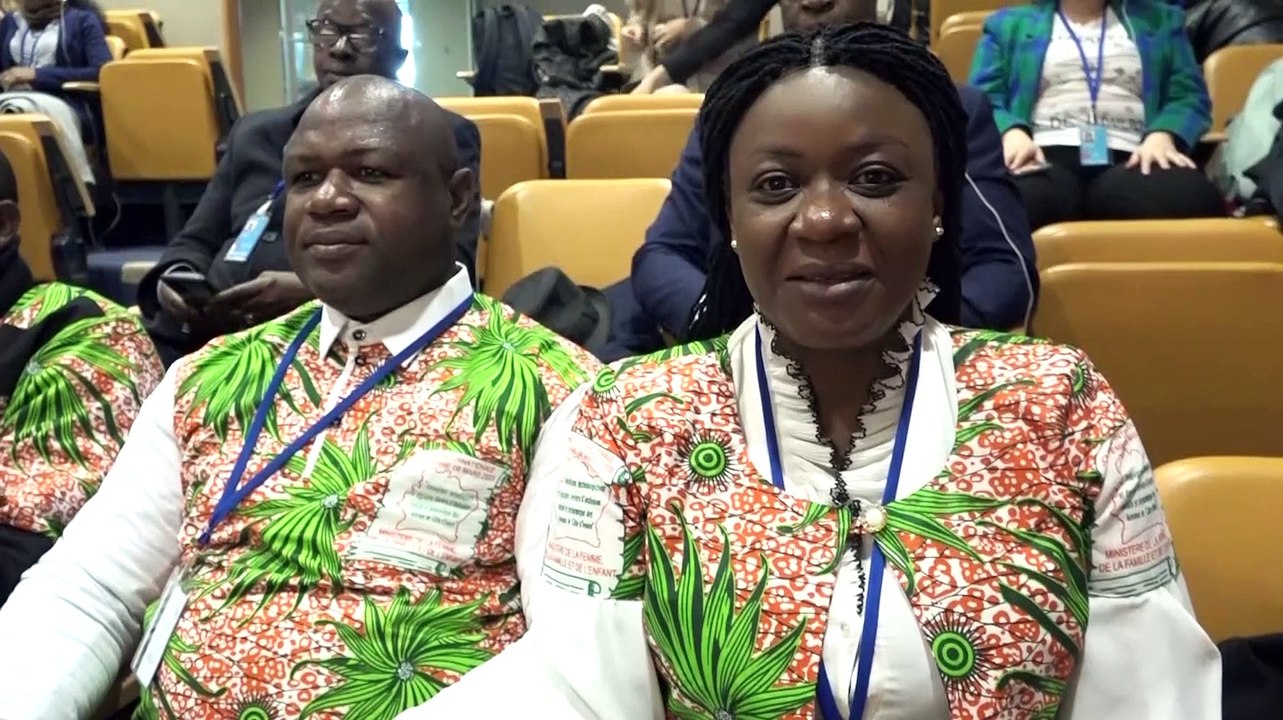 Nasseneba Touré présente la politique ivoirienne pour l'amélioration des conditions de la femme  à l'ONU