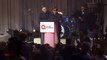Sir Elton John and David Furnish thank supporters at the 31st annual Academy Awards Viewing Party