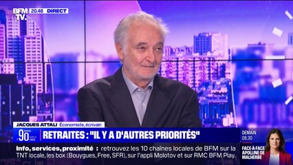 Download Video: Retraites: Jacques Attali aurait cherché les 13 milliards d'euros manquants 