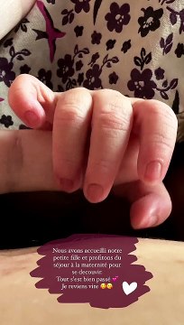 Aujourd'hui, les tourtereaux sont devenus officiellement parents d'une petite fille.Laura annonce la naissance de son premier enfant sur Instagram.