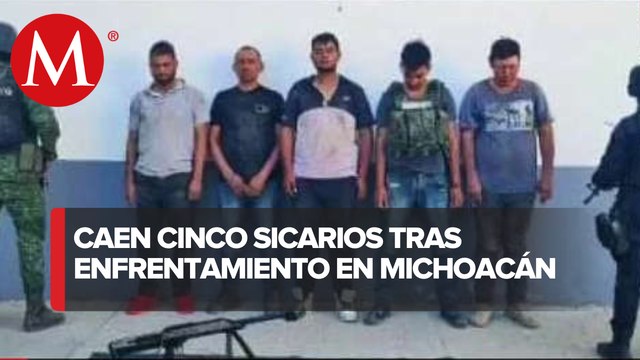 Enfrentamiento en Buenavista deja como saldo tres personas fallecidas y cinco sicarios detenidos