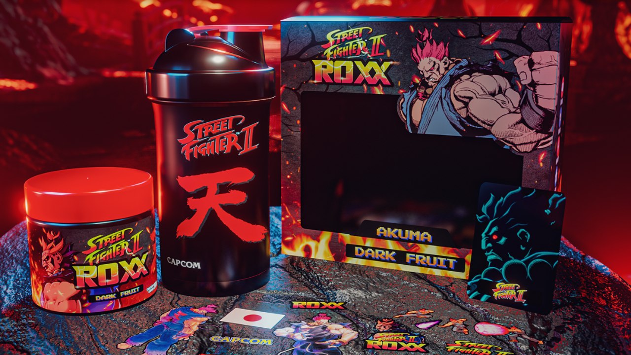 Kit da Roxx Energy inspirado em Akuma | Vídeo: Roxx Energy/Divulgação