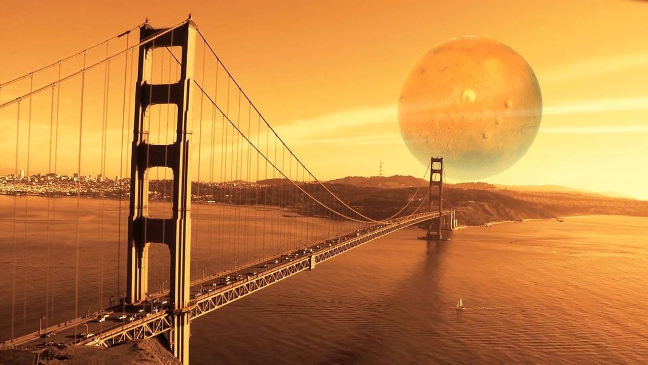 What If Mars Orbited The Earth?