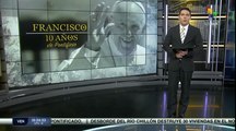 Temas del Día 13-03: Papa Francisco cumple una década al frente del Vaticano