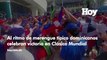 Dominicanos celebran victoria en Clásico Mundial