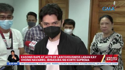 Kasong rape at acts of lasciviousness laban kay Vhong Navarro, ibinasura ng Korte Suprema | UB