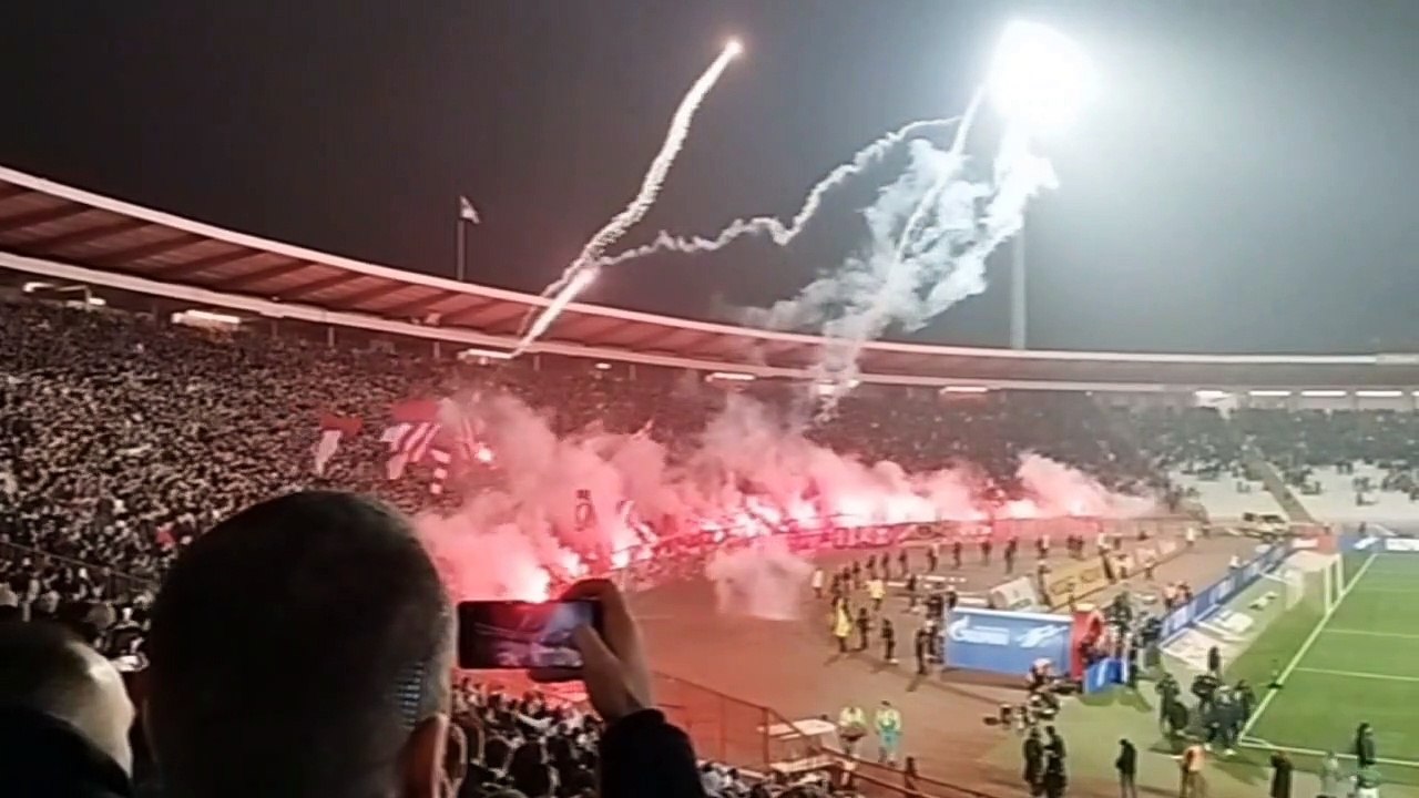 169. veceti derbi - FK Crvena zvezda - FK Partizan (impressions of the game)