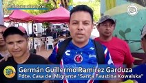 Libre tránsito y alto a persecución del INM, claman venezolanos a AMLO desde Coatzacoalcos