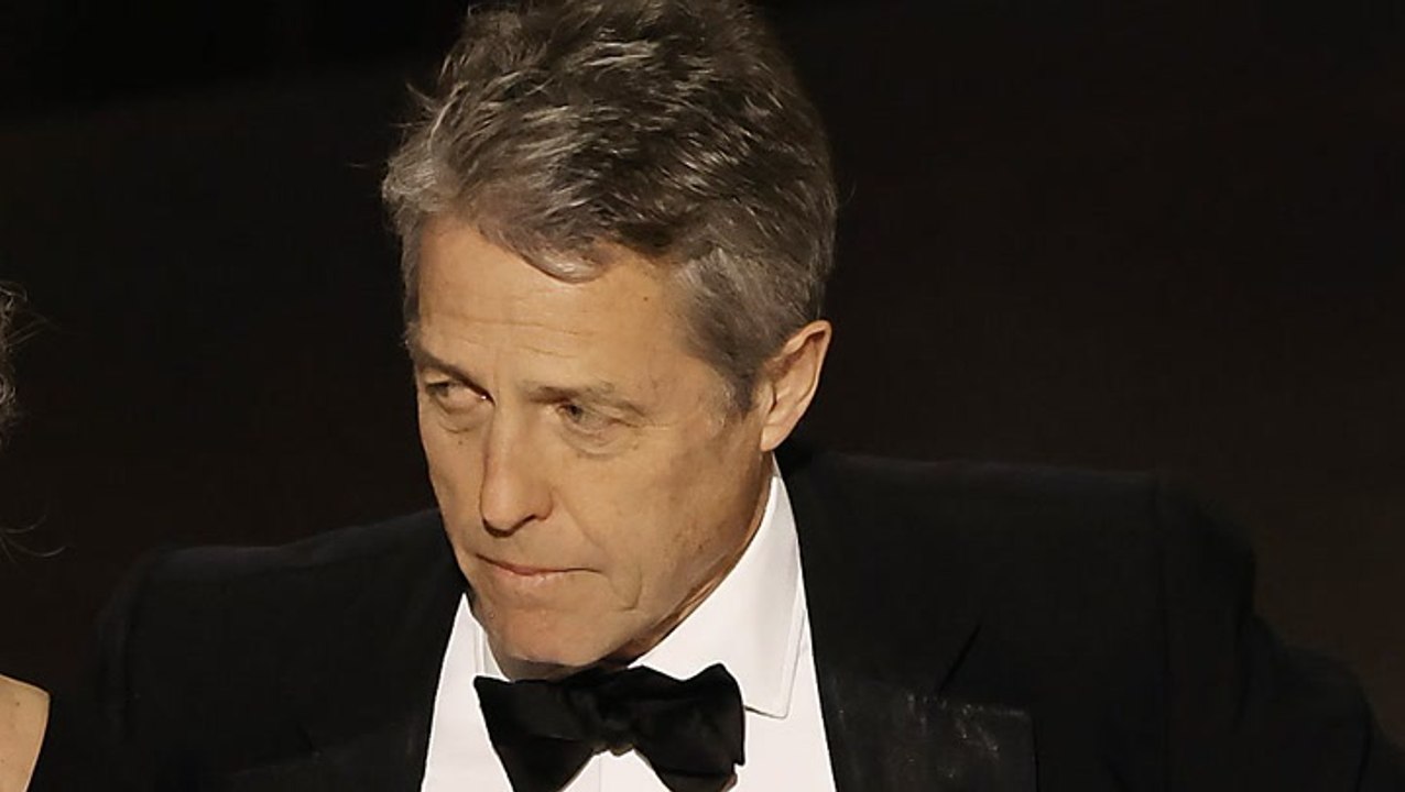 Oscar-Aufreger des Abends: Hugh Grant verwirrt mit seinem Verhalten