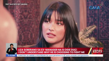 Liza Soberano sa ex-manager na si Ogie Diaz: I don't understand why he is choosing to fight me | UB