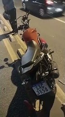 Colisão entre viatura da PM e moto deixa um morto na Via Expressa