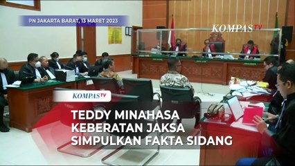 Keras! Teddy Minahasa Keberatan Jaksa Salah Simpulkan Fakta: Mungkin Beliau Merangkap Hakim