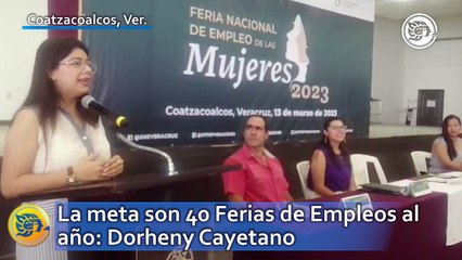 La meta son 40 Ferias de Empleos al año: Dorheny Cayetano