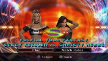 WWE SmackDown vs. Raw 2006 Stacy Keibler vs Christy Hemme