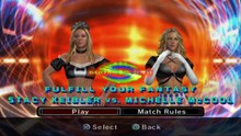 WWE SmackDown vs. Raw 2006 Stacy Keibler vs Michelle McCool