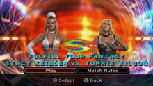 WWE SmackDown vs. Raw 2006 Stacy Keibler vs Torrie Wilson