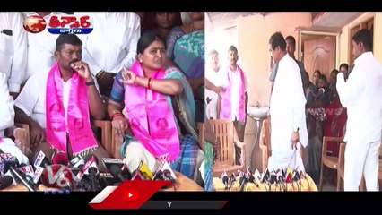 MLA Rajaiah Says Sorry To BRS Sarpanch Navya _ V6 Teenmaar