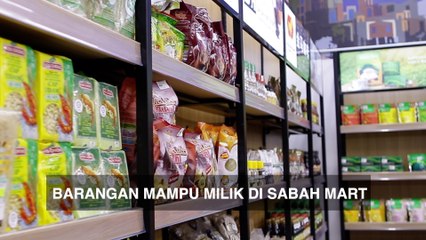 Dekat sini ada Sabah Mart?