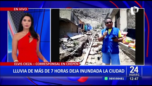 Ciclón Yaku: lluvias intensas inundan las calles de Chepén, en la Libertad