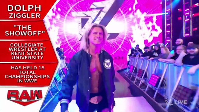 Dolph Ziggler Entrance: WWE Raw, March 6, 2023